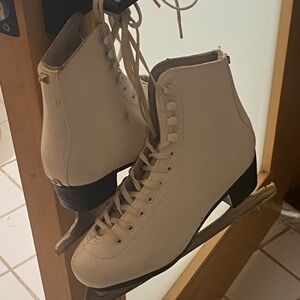 Women's White Ice Skates